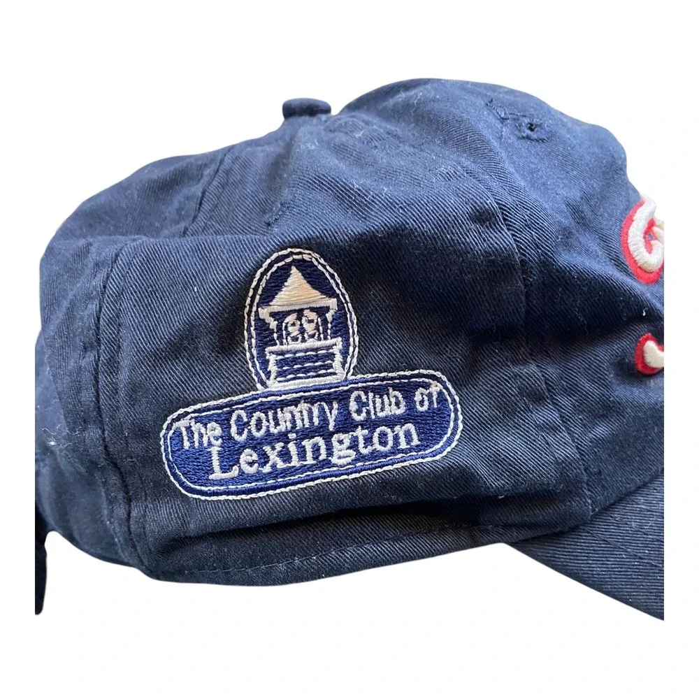Titleist Hat‎ Cap Strap Back Blue Country Club Of Lexington FootJoy Embroidered